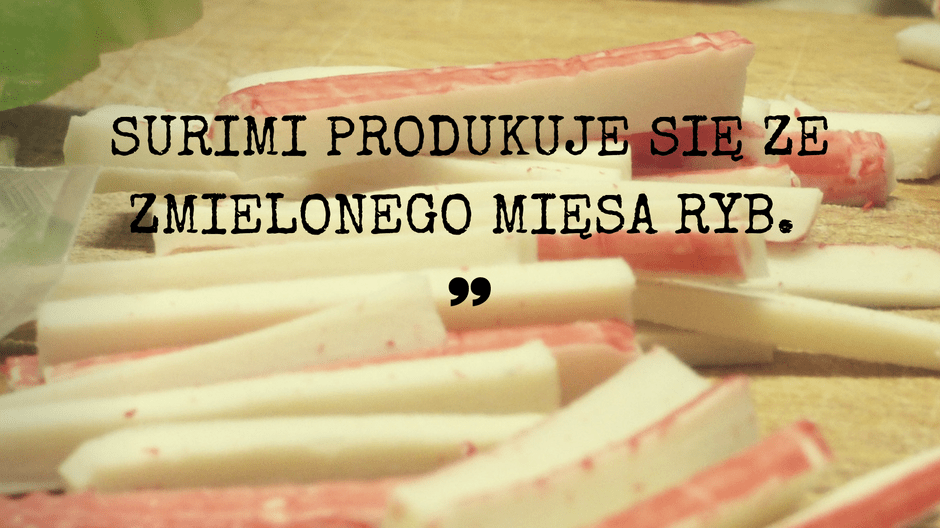 paluszki surimi