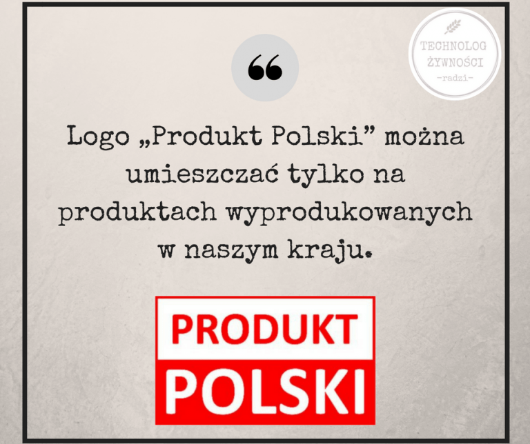 Znak Produkt Polski- kiedy można je umieszczać na produktach?