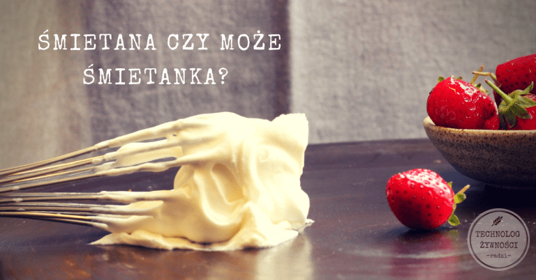 Śmietanka a śmietana czym się róznią?