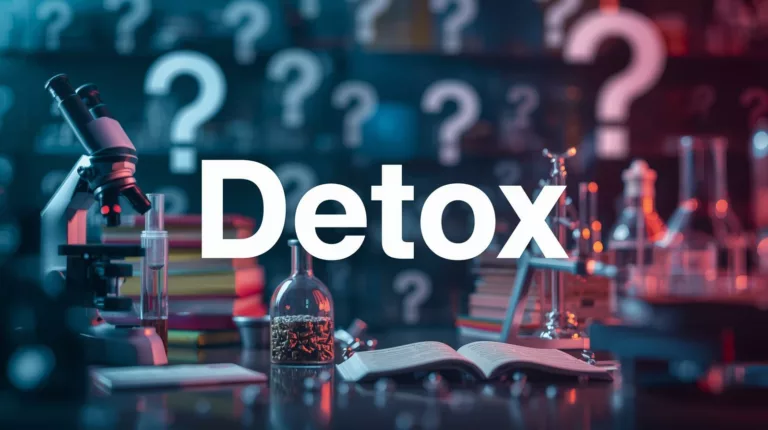 detoks organizmu, dlaczego to mit