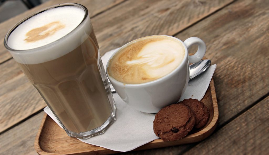 kawa caffe latte cappuccino macchiato