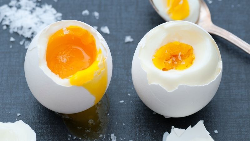 ugotowane jajka