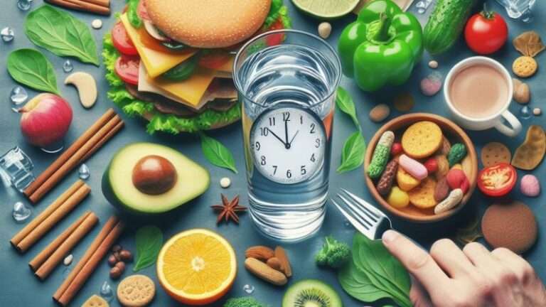 picie wody podczas posiłku