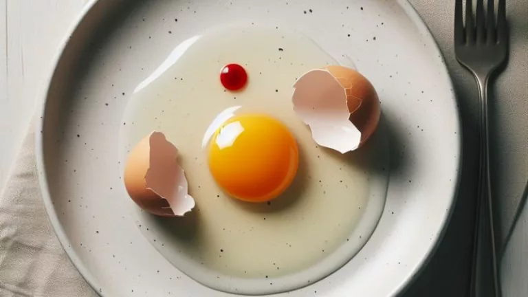 Czy można jeść jajka z krwią?