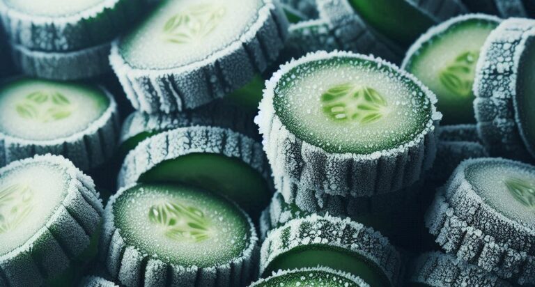 czy można mrozić ogórki