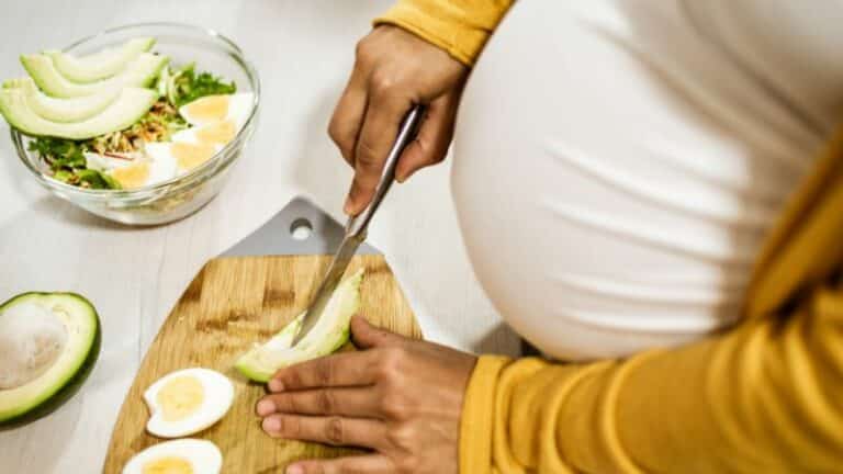 jedzenie za dwoje w ciąży