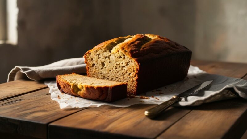 Klasyczny chlebek bananowy