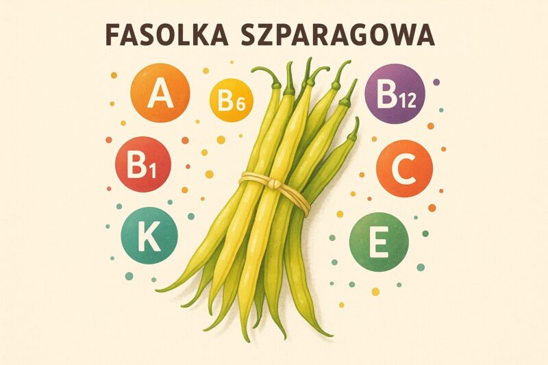 Witaminy w fasolce szparagowej