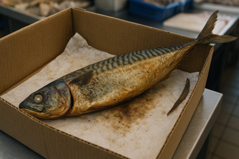 świeża makrela wędzona