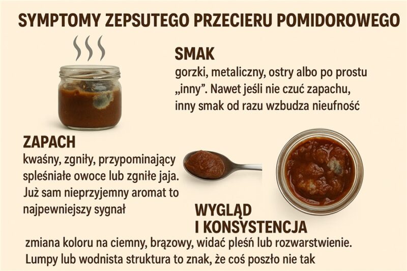 Czym się różni zepsuty przecier od świeżego?