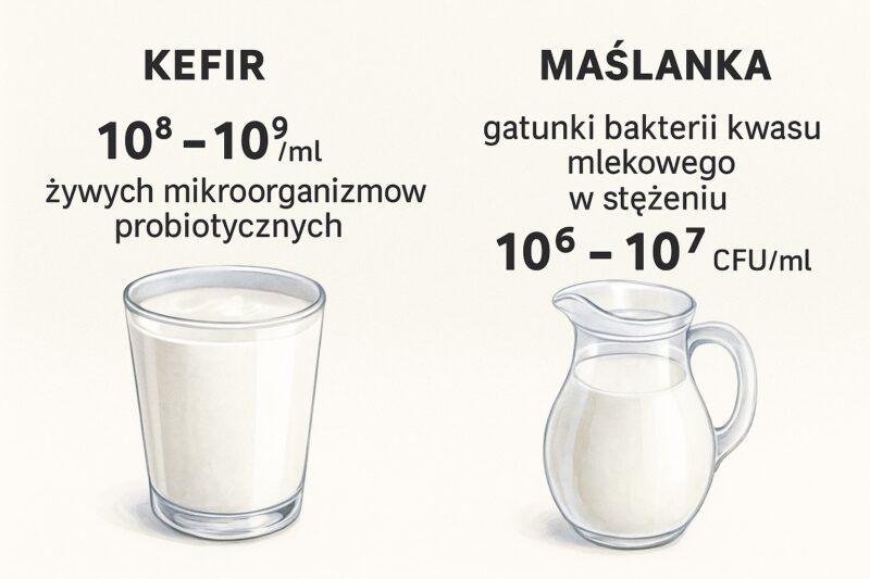 Kefir wykazuje znacznie silniejsze działanie prebiotyczne i może lepiej kolonizować jelita