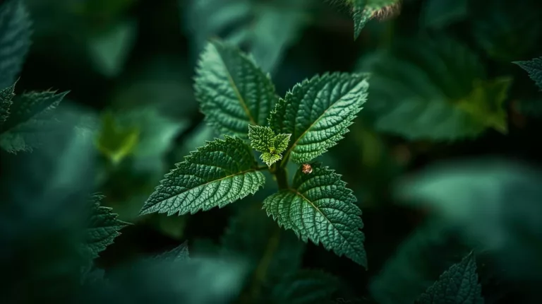 Pokrzywa zwyczajna Urtica dioica świeże liście właściwości lecznicze