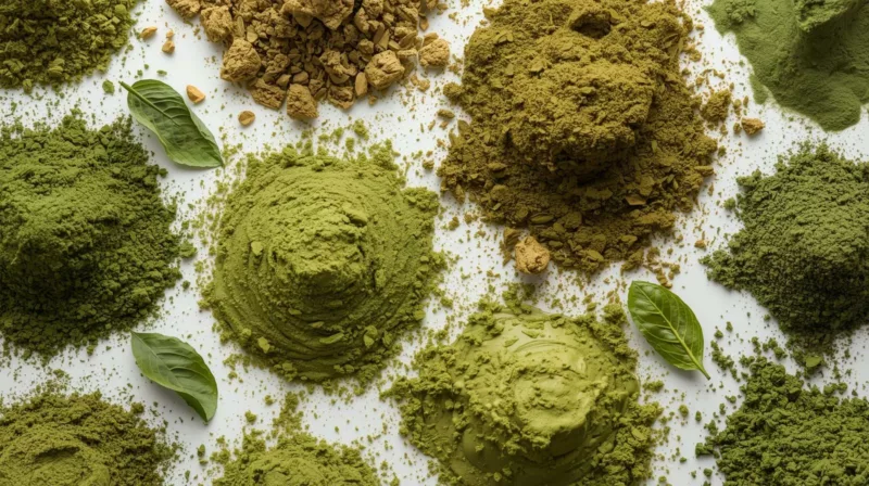 Różne gatunki matcha - ceremonialna i kulinarna zielona herbata w proszku