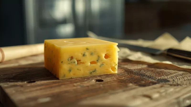 Ser żółty z pleśnią na desce do krojenia - czy można go jeszcze jeść
