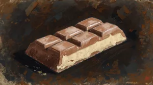 Czekolada po terminie z białym nalotem kwitnienia tłuszczowego - bezpieczna do spożycia