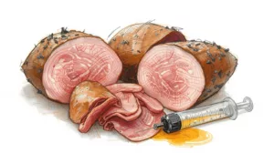 wędlina nastrzykiwana - szkic