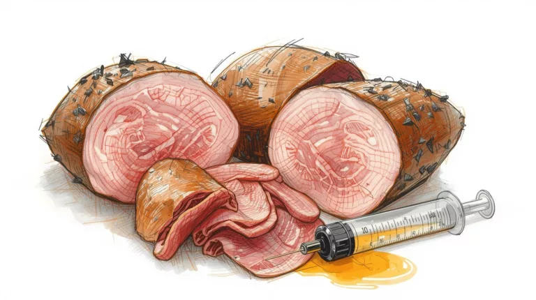 wędlina nastrzykiwana - szkic